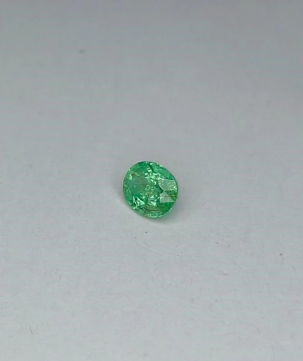 1.36ct Natural Paraiba Tourmaline Oval Cut Faceted Loose Gemstone From Nigeria — view 1